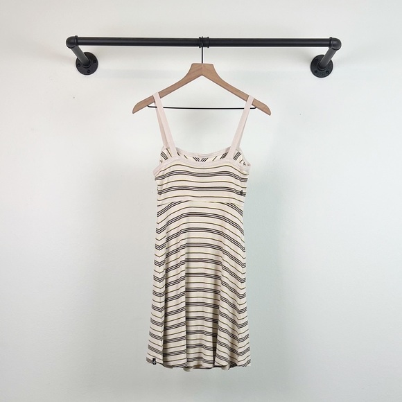 NWT Volcom Popztone Ribbed Striped Sleeveless Mini Dress - Picture 5 of 9
